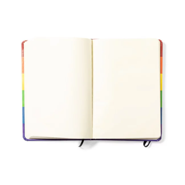 Carnet A5 publicitaire rainbow 