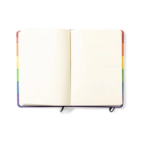 Carnet A5 publicitaire rainbow 