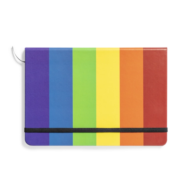 Carnet A5 publicitaire rainbow 