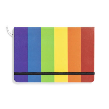 Carnet A5 publicitaire rainbow 
