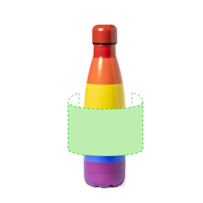 Bouteille en inox personnalisable Rainbow 790 ml