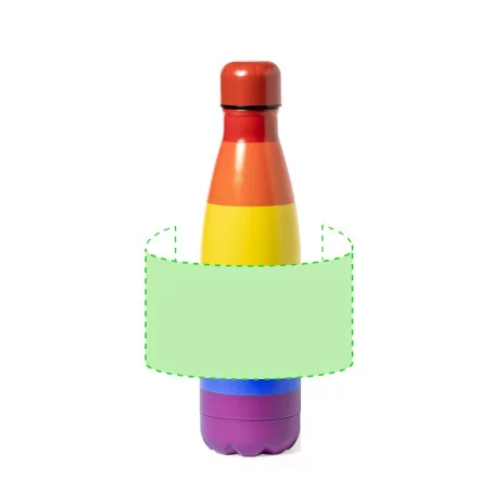Bouteille en inox personnalisable Rainbow 790 ml 