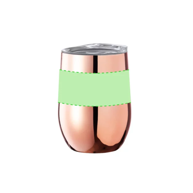 Verre double paroi cuivré Duglas 350 ml 