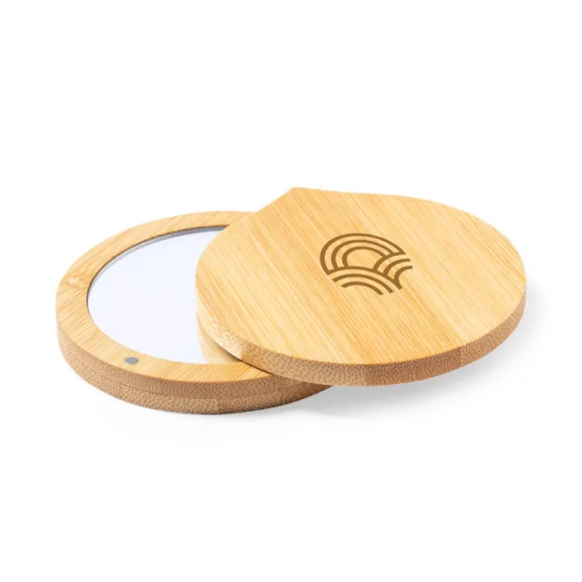 Miroir en bambou personnalisable Susil