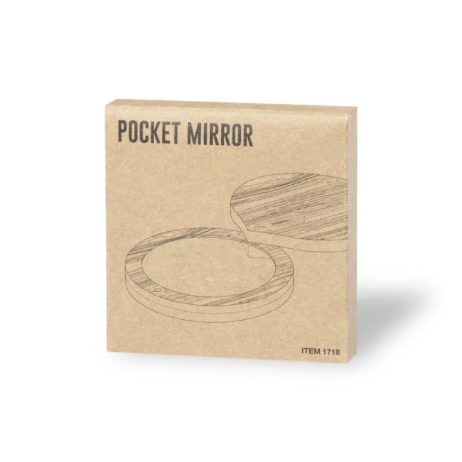 Miroir en bambou personnalisable Susil
