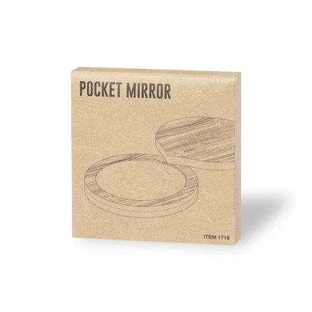 Miroir en bambou personnalisable Susil 