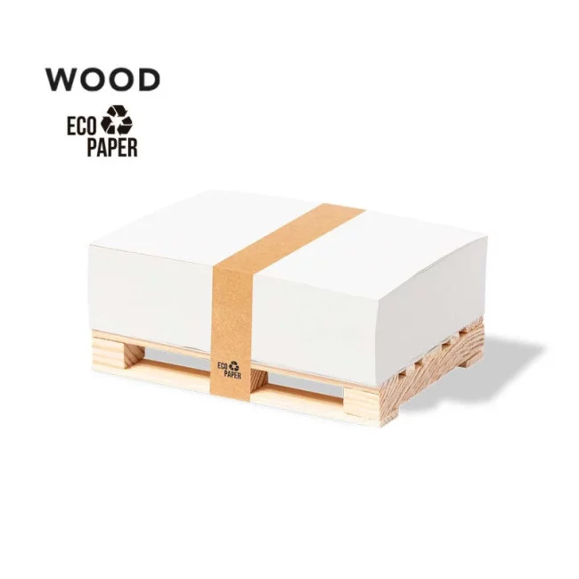 Bloc papier palette publicitaire Hibon
