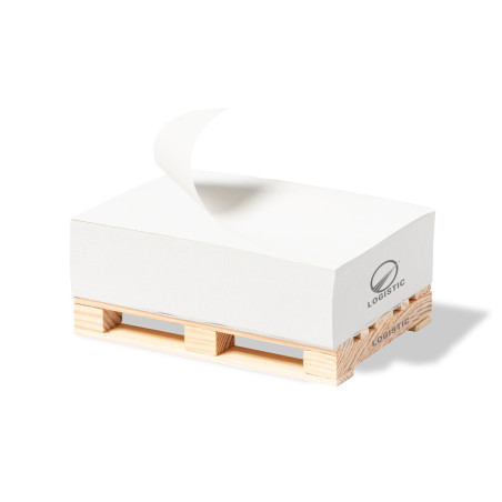 Bloc papier palette publicitaire Hibon 