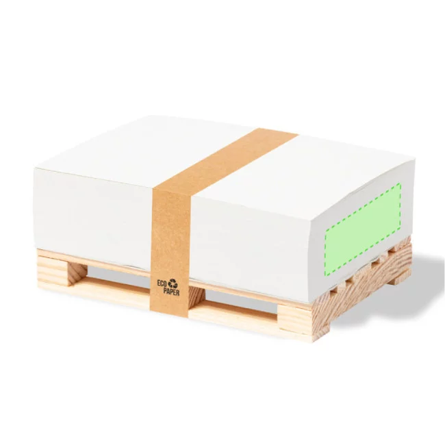 Bloc papier palette publicitaire Hibon