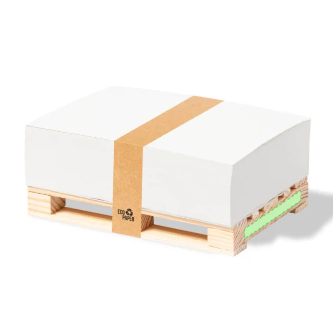 Bloc papier palette publicitaire Hibon