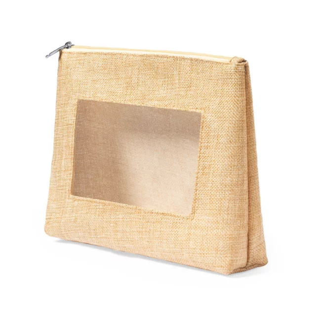 Trousse de toilette en jute Flumit