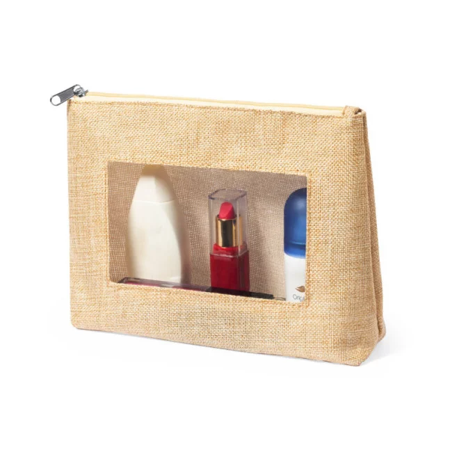Trousse de toilette en jute Flumit