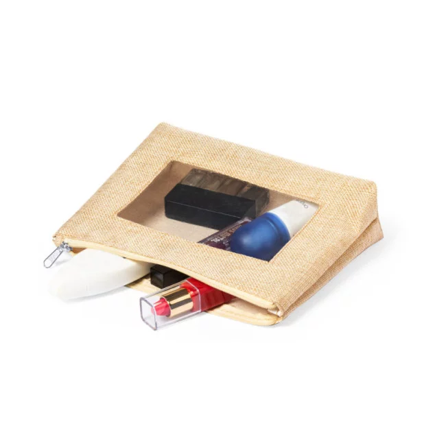 Trousse de toilette en jute Flumit