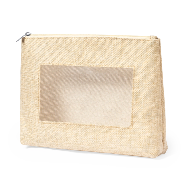 Trousse de toilette en jute Flumit