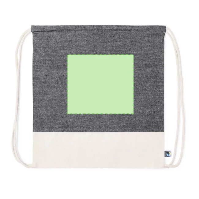 Sac cordon publicitaire ferdin Fairtrade