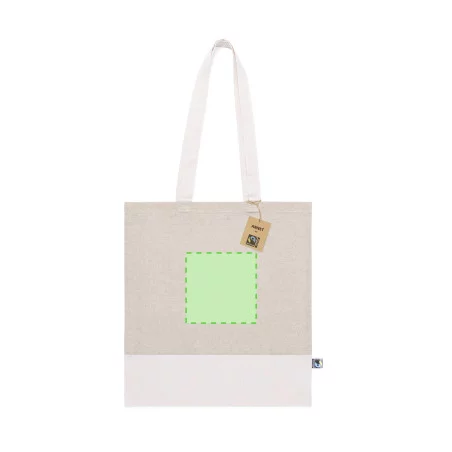 Sac shopping publicitaire Annet Fairtrade 