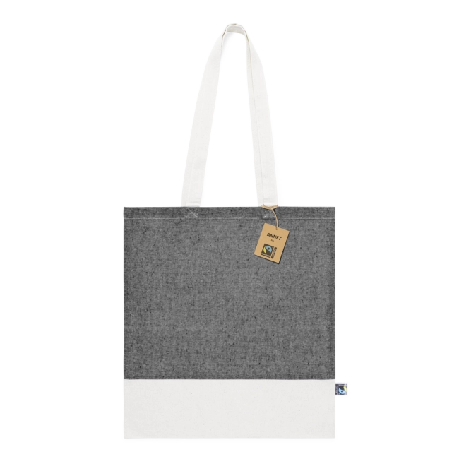 Sac shopping publicitaire Annet Fairtrade 