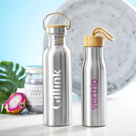 Bouteille publicitaire en acier Dropun 600 ml 