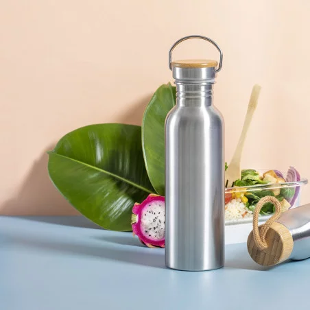 Bouteille publicitaire en acier Dropun 600 ml 