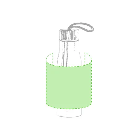 Bouteille publicitaire en acier Dropun 600 ml 