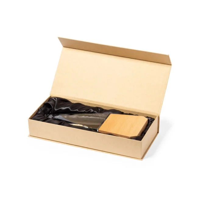 Trophée bois et verre personnalisable Bersix 