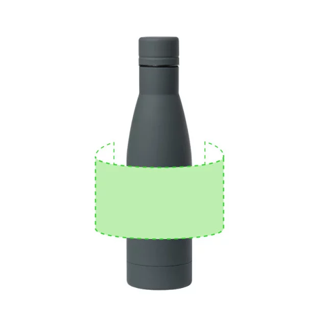 Bouteille publicitaire soft touch garthix 750 ml 
