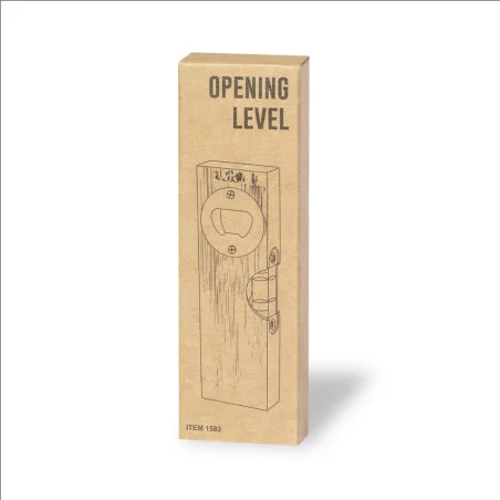 Décapsuleur en bambou 2 en 1 Nudok 