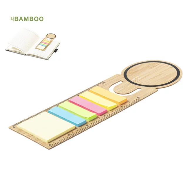 Règle marque-page en bambou Tecin 