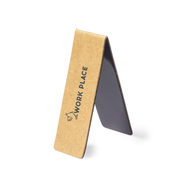Marque-page magnétique en carton recyclé 