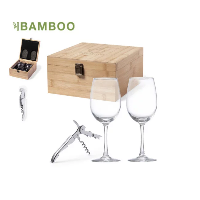 Coffret à vin 2 verres Neider 