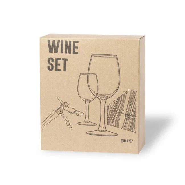 Coffret à vin 2 verres Neider 
