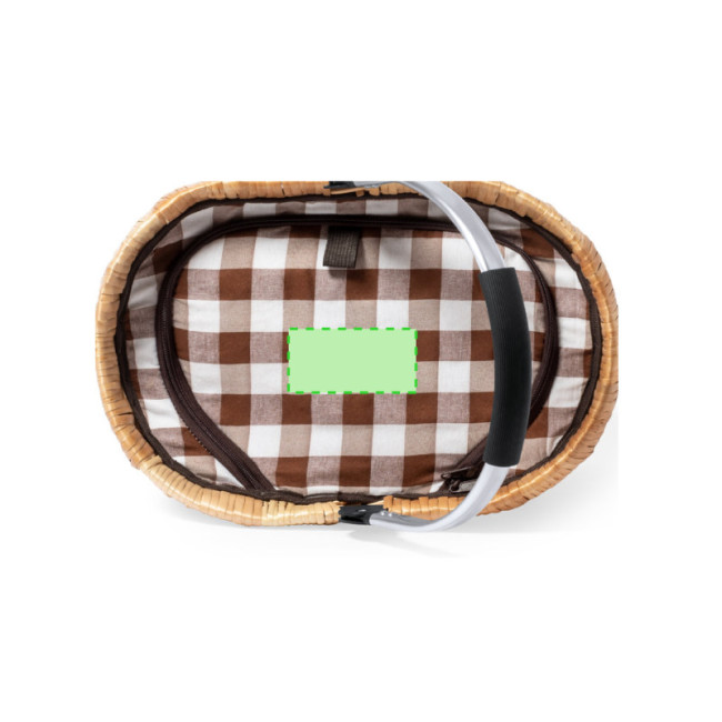 Panier pique-nique en osier Halbax 