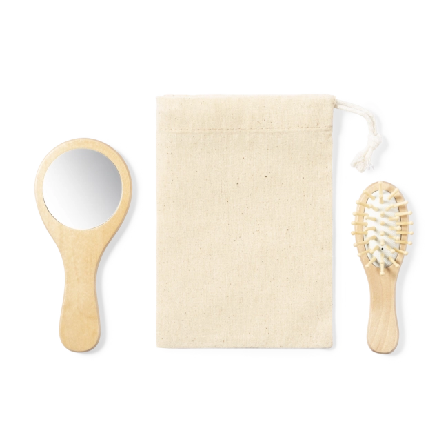 Set miroir et brosse publicitaire Dianex