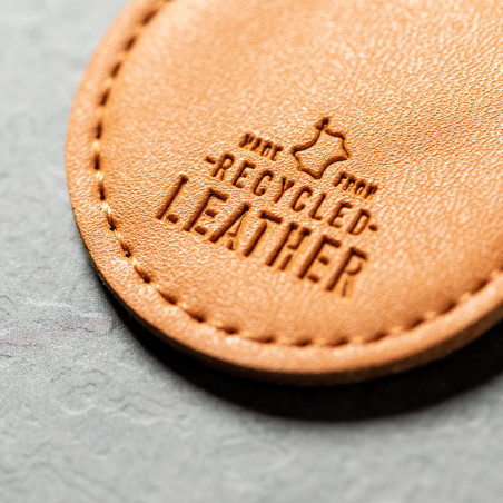 Porte-clés publicitaire en cuir Dontex 