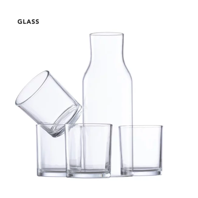 Ensemble carafe et verre Malister