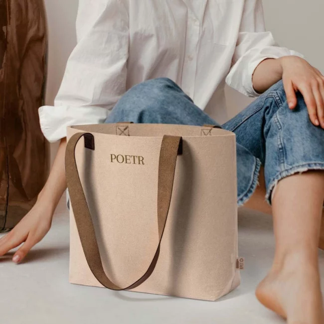 Sac personnalisé en feutrine Kompul 