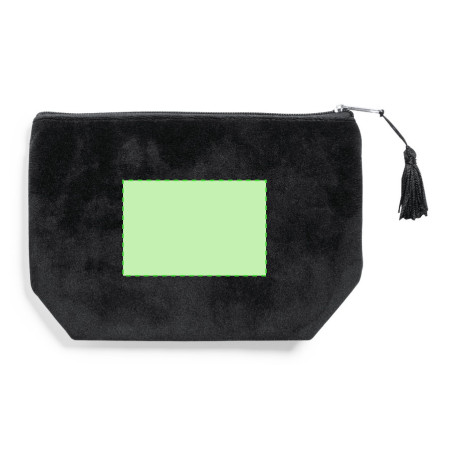 Trousse en suédine personnalisée Roger 