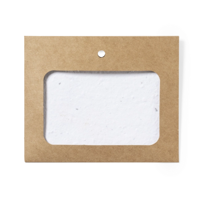 Badge en carton recyclé Binem