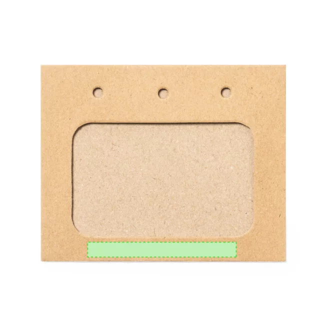 Porte badge en carton recyclé Tures 