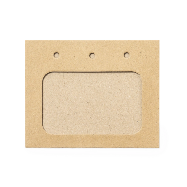Porte badge en carton recyclé Tures 