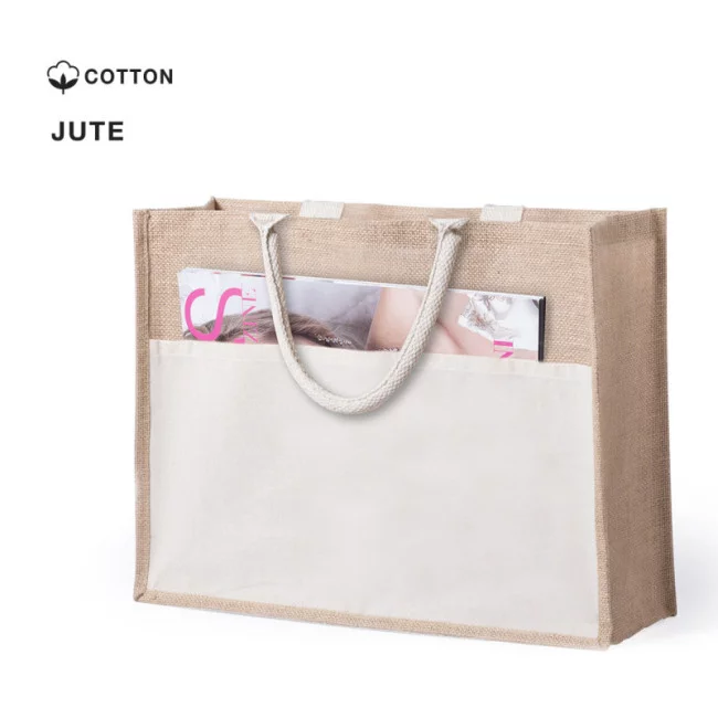 Sac en toile de jute Cekon 