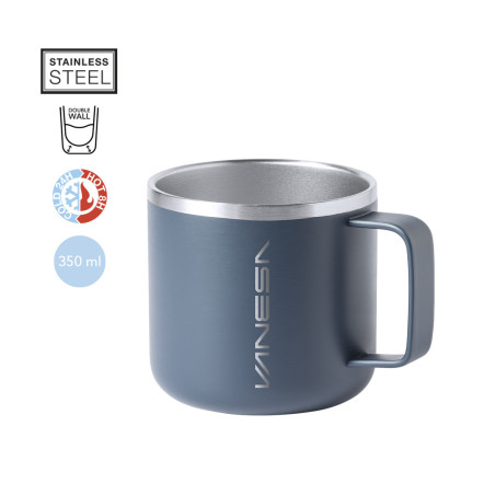 Mug en inox double paroi Shirley 350 ml 