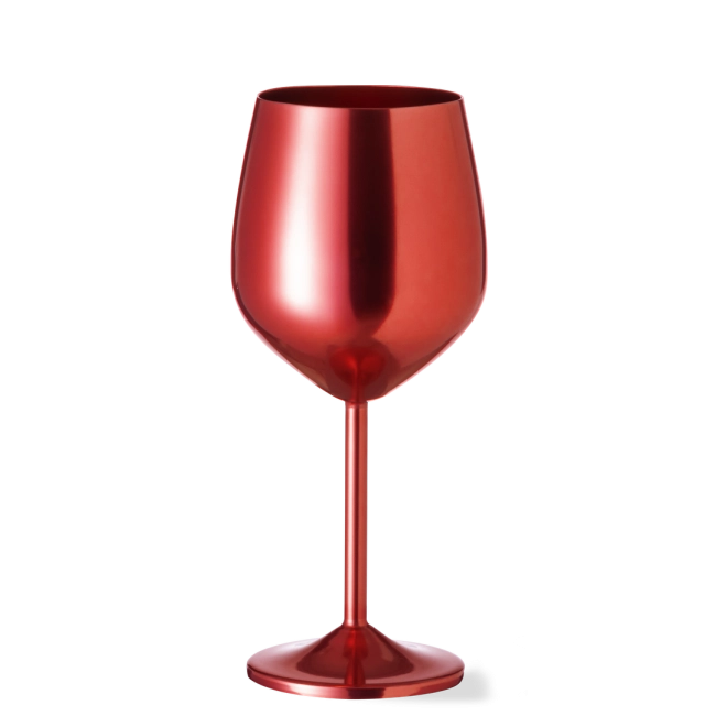 Verre à vin personnalisé en inox Arlene