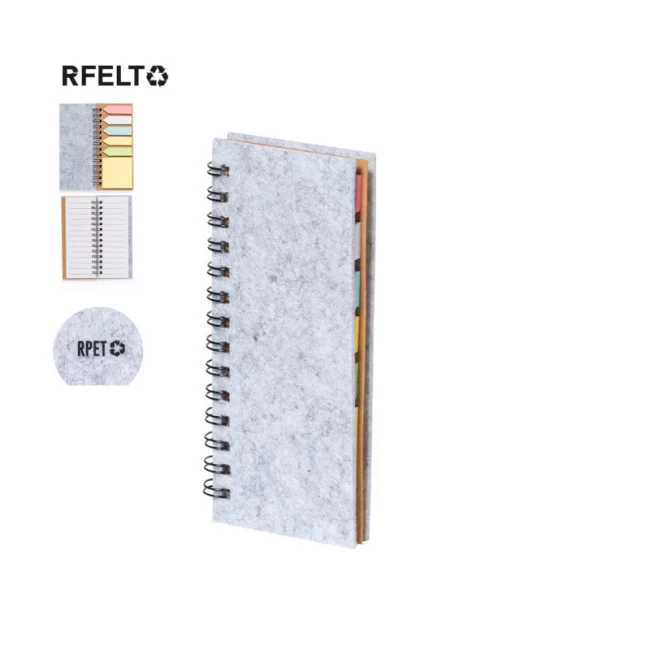 Bloc-notes en Rpet personnalisable Aurat 