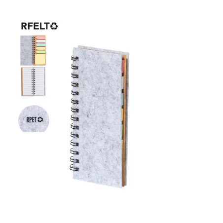 Bloc-notes en Rpet personnalisable Aurat 