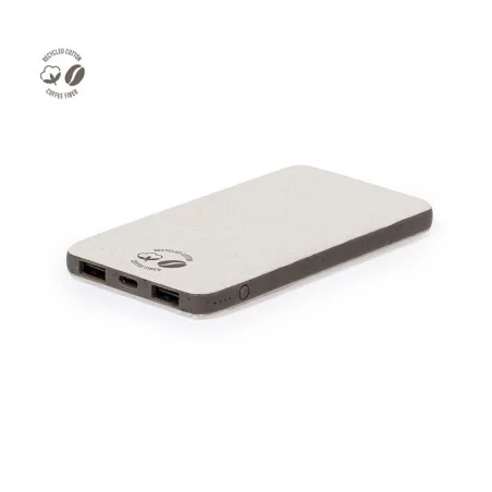 Powerbanks publicitaire en cosse de café Mayer 