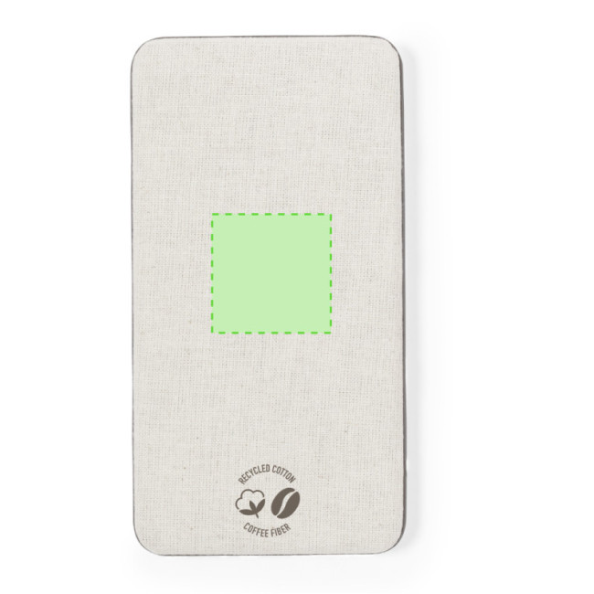 Powerbanks publicitaire en cosse de café Mayer 