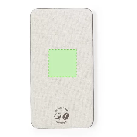 Powerbanks publicitaire en cosse de café Mayer 