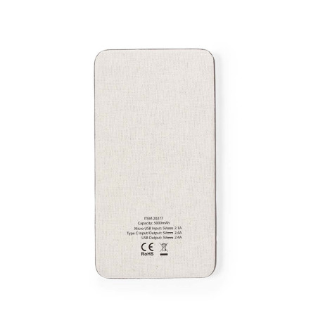 Powerbanks publicitaire en cosse de café Mayer 