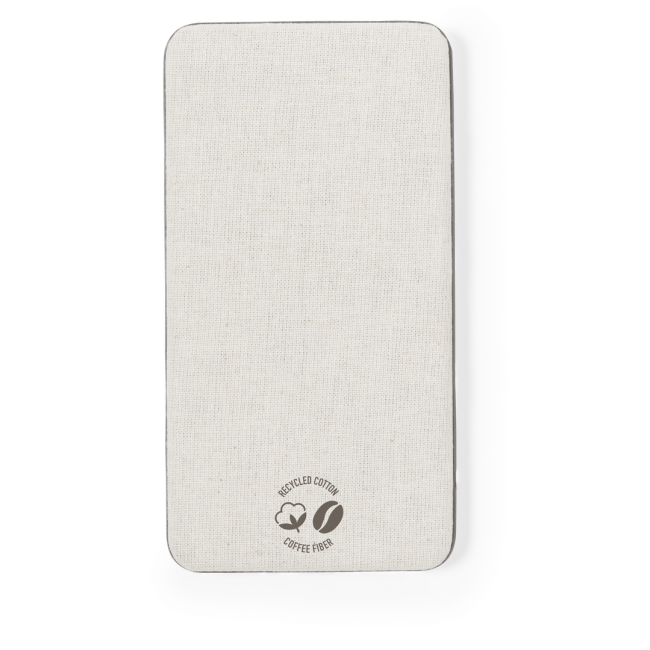 Powerbanks publicitaire en cosse de café Mayer 